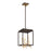 Eurofase 4LT Square LED Chandelier, BronzeGold - 38637-018