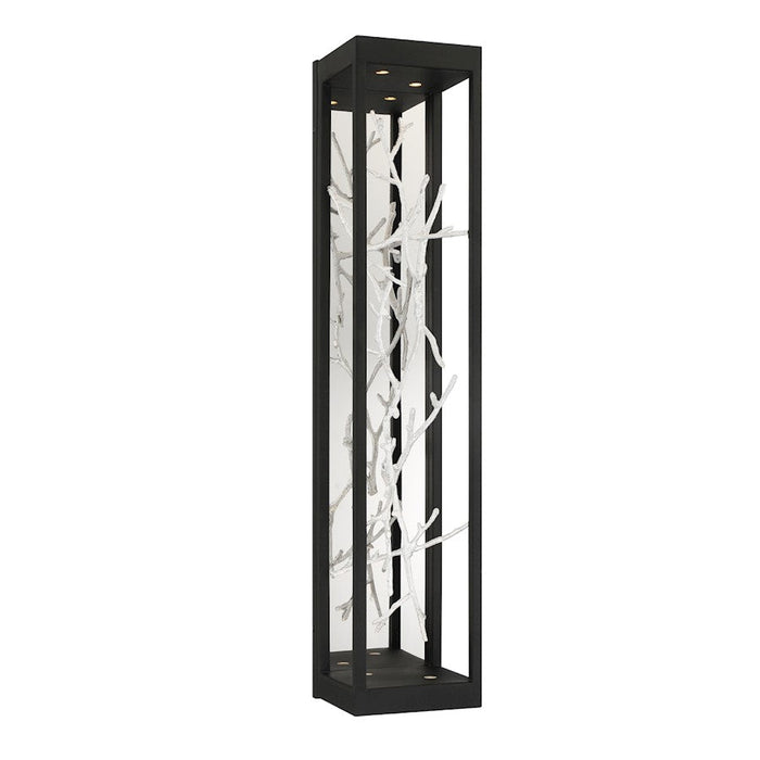 Eurofase 4LT LED Wall Sconce, BlackSilver - 38639-029