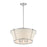 Eurofase Pulito 4 Light Semi Flush, Polished Nickel