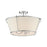 Eurofase Pulito 4 Light Semi Flush, Polished Nickel