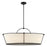 Eurofase Pulito 6 Light Island Pendant, Matter Black