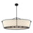 Eurofase Pulito 6 Light Island Pendant, Matter Black