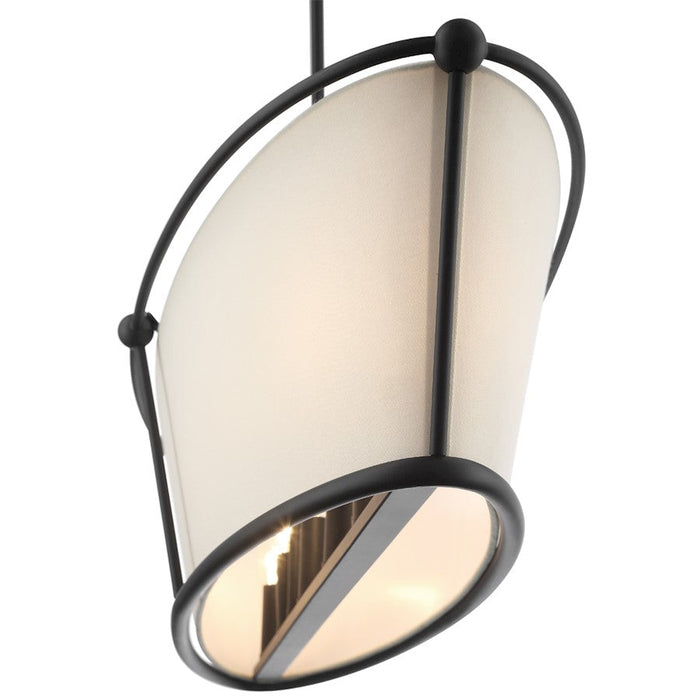 Eurofase Pulito 6 Light Island Pendant, Matter Black