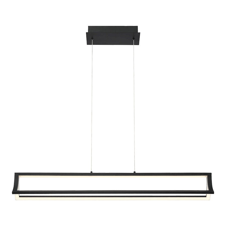 Eurofase Logan LED Chandelier, Black - 39322-012