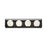 Eurofase Rover 4 Light LED Bathbar, Black - 39334-039