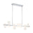 Eurofase Pannello LED Chandelier, Chrome/Frosted Acrylic