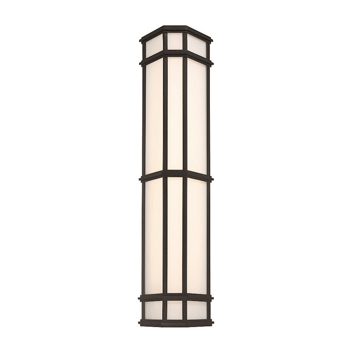 Eurofase Mont?1 Light 30" Outdoor LED Wall Sconce, Satin Black - 42689-010