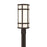 Eurofase Mont?1 Light 20" Outdoor LED Post Light, Satin Black - 42690-016