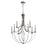 ELK Lighting Dione 6+3-Light Chandelier, Polished Nickel - 10159-6+3