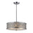 ELK Lighting Genevieve 4-Light Chandelier, Chrome/Crystal & Mesh Shade - 31105-4