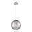 ELK Lighting Watersphere 1-Light Mini Pendant, Chrome/Purple - 31380-1PRP