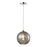 ELK Lighting Watersphere 1-Light Mini Pendant, Chrome/Smoke - 31380-1SMK