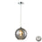 ELK Lighting Watersphere Mini Pendant, Chrome/Smoke, Adapter - 31380-1SMK-LA