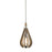 ELK Lighting Janette 1-Light Mini Pendant, Polished Nickel - 31554-1