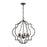 ELK Lighting Chandette 6-Light Chandelier, Oil Rubbed Bronze - 31818-6