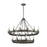 ELK Lighting Lewisburg 22-Light Chandelier, Malted Rust - 31823-8+14