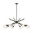 ELK Lighting Jaelyn 8-Light Chandelier, Oil Rubbed Bronze/Clear Glass - 31939-8