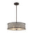 ELK Lighting Genevieve 4-Light Small Chandelier, Bronze/Crystal & Mesh - 32105-4