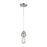 ELK Lighting Socketholder 1-Light Mini Pendant, Polished Chrome/Glass - 32221-1