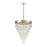 ELK Lighting Morning Frost 7-Light Chandelier, Silver/Clear - 32345-7