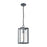 ELK Lighting Bianca 1-Light Hanging, Aged Zinc/Clear - 45167-1