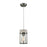 ELK Lighting Urban Form Mini Pendant, Nickel/Concrete - 45336-1