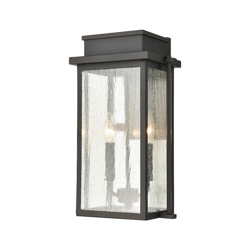 ELK Lighting Braddock 2-Light Outdoor Sconce, Bronze/Seedy - 45441-2