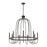 ELK Lighting Wickshire 9-Light Chandelier, Matte Black - 46384-9