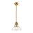 ELK Lighting Manhattan Boutique 9" 1-Light Mini Pendant, Brass/Clear - 46575-1