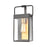 ELK Lighting Knowlton 1-Light Medium Sconce, Matte Black/Seedy Glass - 46681-1