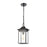 ELK Lighting Lamplighter 1-Light Hanging, Matte Black/Seedy Glass - 46703-1