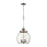 ELK Lighting Chandra 4-Light Pendant, Polished Chrome/Clear Glass - 46824-4