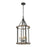 ELK Lighting Geringer 4-Light 14" Pendant, Charcoal & Beechwood/Seedy - 47287-4