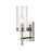 ELK Lighting Melinda 1-Light Sconce, Polished Chrome/Seedy Glass - 47300-1