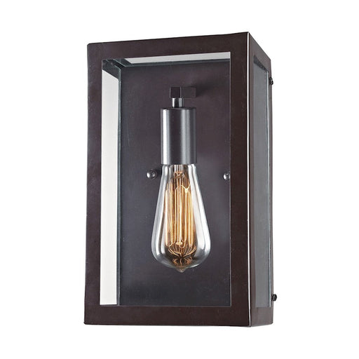 ELK Lighting Parameters 1-Light Sconce, Bronze/Clear Glass - 63020-1