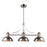 ELK Lighting Chadwick 3-Light Island Light, Polished Nickels - 66115-3