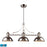 ELK Lighting Chadwick 3-Light Island Light, Polished Nickels, LED - 66115-3-LED