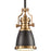 Elk Lighting Chadwick 8'' 1-Light Mini Pendant, Zinc/Gray