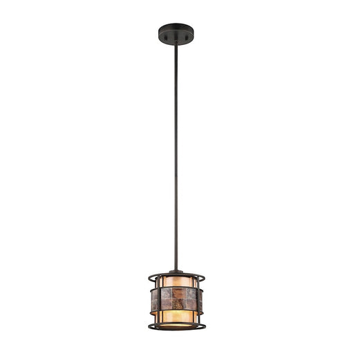 ELK Lighting Tremont 1-Light Mini Pendant, Bronze/Brown - 70262-1