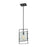 ELK Lighting Stratus 1-Light Mini Pendant, Bronze/Clear - 72163-1