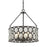 ELK Lighting Serai 5-Light Chandelier, Bronze/Clear Soda Bottle Glass - 81125-5