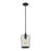 ELK Lighting Hamel Mini Pendant, Bronze Seedy, Adapter - 81225-1-LA