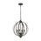 ELK Lighting Duvoux 4-Light Chandelier, Oil Rubbed Bronze - 81264-4