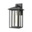 ELK Lighting Solitude-133 1-Light Sconce, Matte Black/Clear Glass - 87133-1