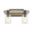 ELK Lighting Crenshaw 2-Light Vanity Light, Iron/Graywood/Seedy - 89141-2