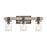 ELK Lighting Crenshaw 3-Light Vanity Light, Iron/Graywood/Seedy - 89142-3