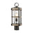 ELK Lighting Crenshaw 1-Light Outdoor Post Mount, Iron Graywood/Seedy - 89148-1