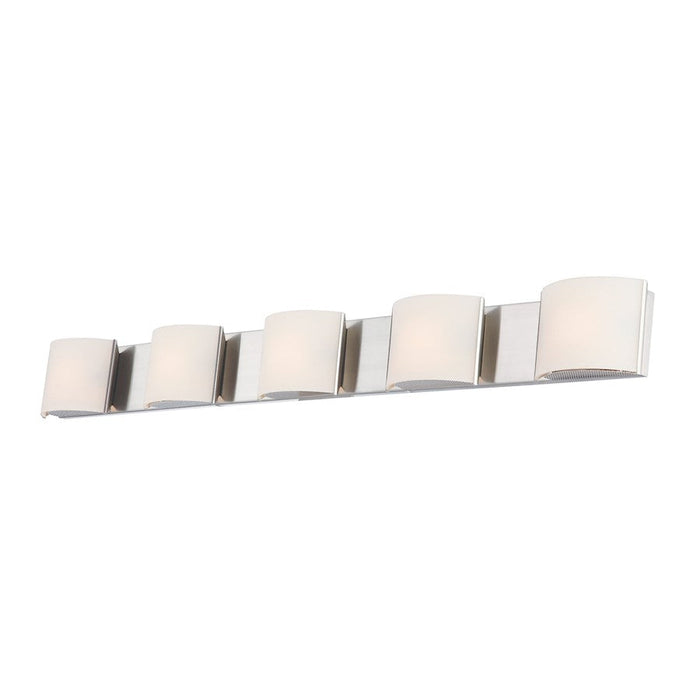 ELK Lighting Pandora 5-Light Vanity Sconce, Chrome/Opal Glass - BV6T5-10-15