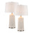 Elk Lighting Penny 32.5'' Table Lamp, Set of 2, White/White - S0019-10292-S2