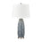 Elk Lighting Bynum 1 Light Table Lamp, Set of 2, Navy/White